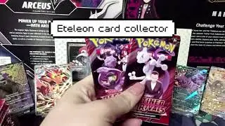 Pokemon card opening destend rivals buster box 1 from Eteleon card collector