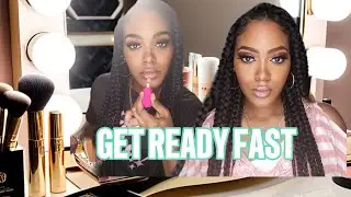 Quick Makeup for Running Late | 5 Minute Routine | Get Ready Fast
