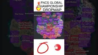 *FNCS GLOBAL CHAMPIONSHIP DROPMAP* #fortnite #gaming#fncs