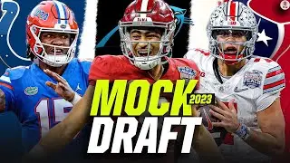 My 2023 NFL Mock Draft (Colts and Titans Trade Up)