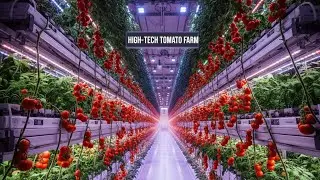 How Tomatoes Grow Inside High-Tech Farms: Full Seed-to-Harvest Journey