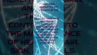 AMAZING BENEFITS of Vitamin B1 (12) - Let us discuss in the comments! #healthspan #longevity