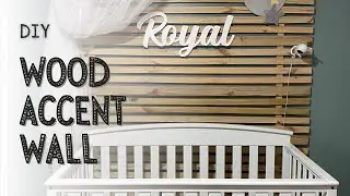 Easy wood accent wall | DIY Slat Wall  #accentwall #diy #homedecor