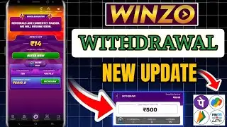 &ldquo;Winzo Withdrawal Problem 2025 😱 Refer Amount Kaise Nikale? | Winzo Latest Update&rdquo;