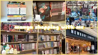 manga shopping with me! (newbury comics, barnes & noble, bull moose, etc.)