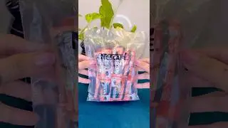 Nescafe Coffee Sachets #unboxing #nescafe #bigbasket #amazon #flipkart #shorts