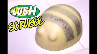 LUSH - SCRUBEE Body Butter Sink Side DEMO & Review