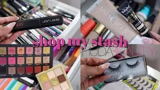 SHOP MY STASH / HUDA BEAUTY TAKEOVER - A Full Face of HUDA BEAUTY