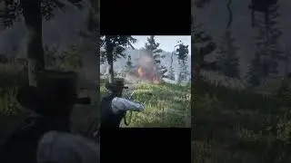 Man see boom, man shoot boom, man happy      #reddeadredemption #rdr2 #rockstar #gaming #shorts #fyp
