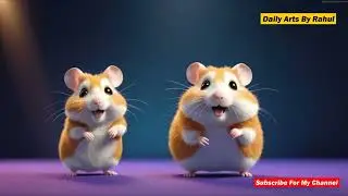 Little hamster is dancing on song | Nursery Rhymes for kids