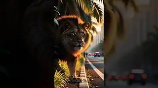 जब शहर चुप रहा, जंगल ने इंसानियत दिखाई 🦁❤️#animals #story