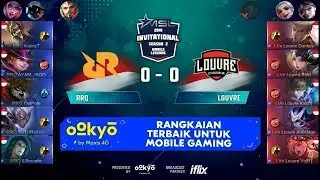 RRQ VS LOUVRE MSL SEASON 2 MOBILE LEGENDS MATCH 1