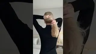 Step-by-step French twist tutorial!❤️ #hairtutorial #hairstyle