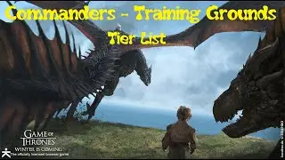 Commanders - Best in the Training Grounds