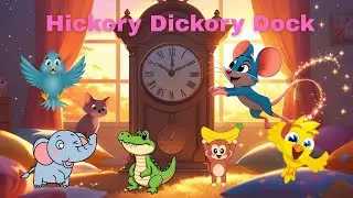 Hickory Dickory Dock  | Fun Mouse Adventure & Nursery Rhyme for Kids!