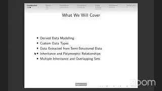 Advanced Data Modeling Techniques in PostgreSQL - Christopher Travers: PGCon 2020