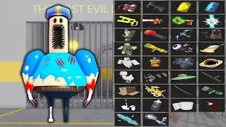 All Items Unlocked BARRY'S PRISON RUN OBBY HARD MODE -  Roblox New Update All Morphs Full Gameplay