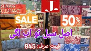 J.Summer Clearance Sale 2021| J dot Sale Today | J.Junaid Jamshed Sale 2021