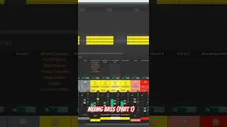 Сведение баса | Mixing bass (part 1) (inside the mix) #5