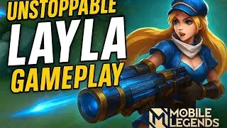 &ldquo;Max Range Snipes! Layla Monster Damage | Mobile Legends&rdquo;🤯🤯