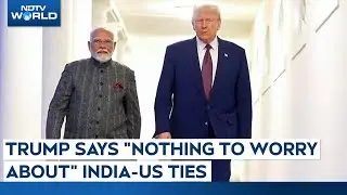 Trump On India News | Amid Tariff Row, Trump Says 