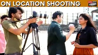 On Location Shooting | Live shooting of song | Romantic scene shoot | Virendra Rathore | Joinfilms