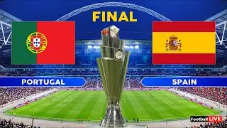 Portugal vs Spain | Final UEFA Nations League 2025 | Full Match All Goals - Ronaldo vs Yamal | PES