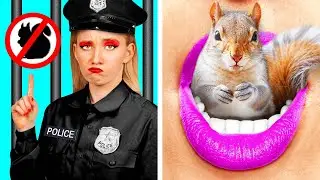 Ways to Sneak Pets into Jail | Prank Wars by HAHANOM Challenge