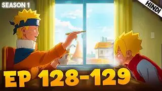 Boruto In Past (Time Travel) | EP 128-129 Explained In Hindi