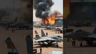Rafale Jets Engulfed in Flames After Sudden Explosion!