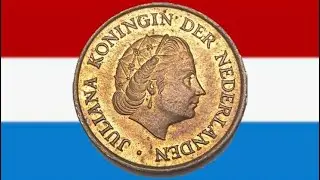 Netherlands 1977 5 Cent Coin