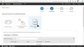 Create an S3 bucket on Amazon AWS