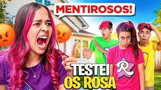 TESTEI SE OS ROSA SÃO CONFIÁVEIS *fofoqueiros