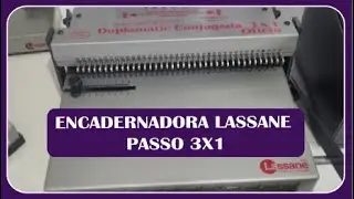 ENCADERNADORA LASSANE 3X1