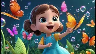 Toy Bubble Wands Go Blow Blow Blow | English Nursery Rhyme | Kids Songs | Baby Music