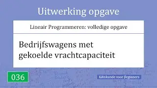 Uitwerking opgave 036