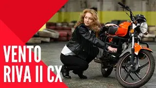 Мопед VENTO RIVA II CX​ (визуальный обзор)