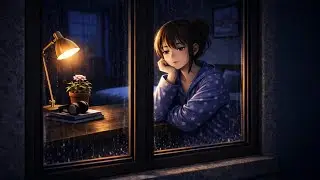 Quiet Night Rain 🌙 Lofi Chillhop for Late Coding