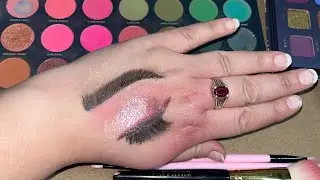 Zara Sheikh is live pink eye makeup tutorial #eyemakeup