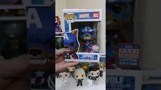FUNKO POP MARVEL CAPWOLF 882 SUMMER CONVENTION 2021