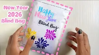[💖DIY Papercraft💕] - New Year 2026 Blind Bag Opening😱| ASMR video | Craft Ideas | Drawing