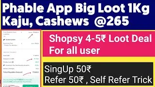 Phable New loot Offer | Refer & Earn | Shopsy Loot offer 4₹-5₹ Products | New offer today | TY