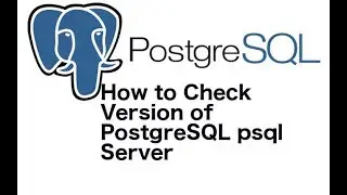 How to Check Version of PostgreSQL psql Server