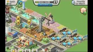 Social City casino's building animation