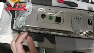 How to dismantle Mercedes-Benz W213 wide cockpit ?