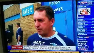 Martin Allen: Running is obvious.
