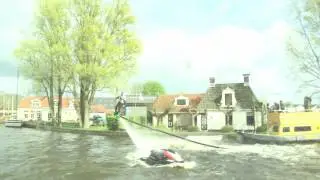 Flyboard Demo Opening Watersport Seizoen Heeg  22 april 2017 Frysl&acirc;nd NL