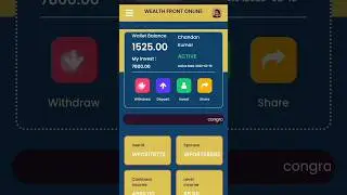 WEALTH FRONT ONLINE New MLM || Best Self Earning And Refer Earnings 2023