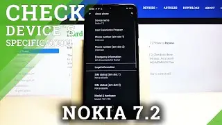 How to Check Phone Specification in NOKIA 7.2 &ndash; Locate Phone Info