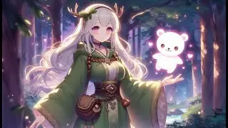 Dreamy Fantasy Forest | Gentle Music & Magical Ambience for Relaxation ✨💞